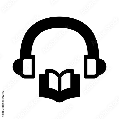 audio book glyph style