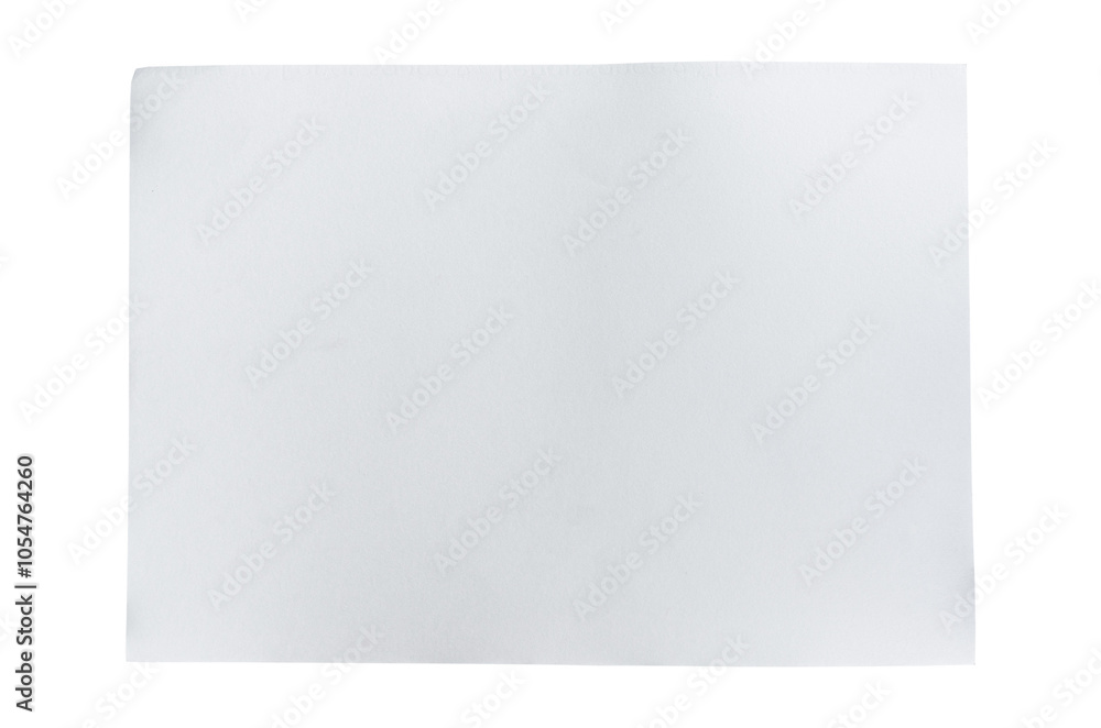 Blank paper sheet in A4 format isolated on transparent background, PNG File Blank paper sheet in A4 format isolated on transparent background, PNG File