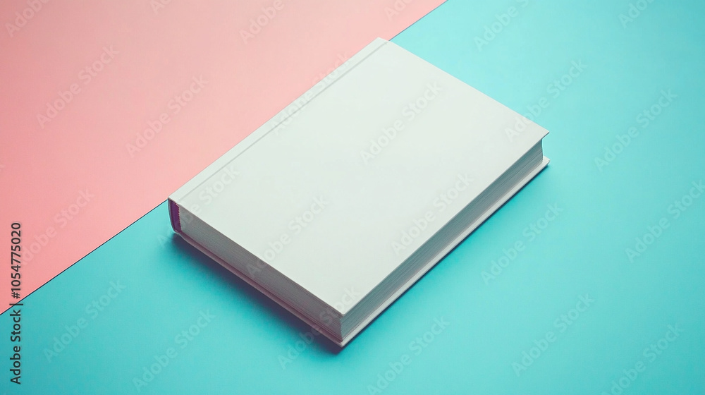 Minimalist white hardback book mockup on a plain surface, symbolizing knowledge, simplicity, and potential for creativity. Clean design highlights elegance and invites focus on its blank cover Minimalist white hardback book mockup on a plain surface, symbolizing knowledge, simplicity, and potential for creativity. Clean design highlights elegance and invites focus on its blank cover