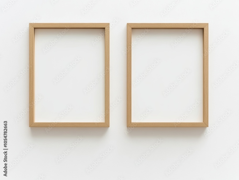 Two Empty Frames. Two Empty Frames.