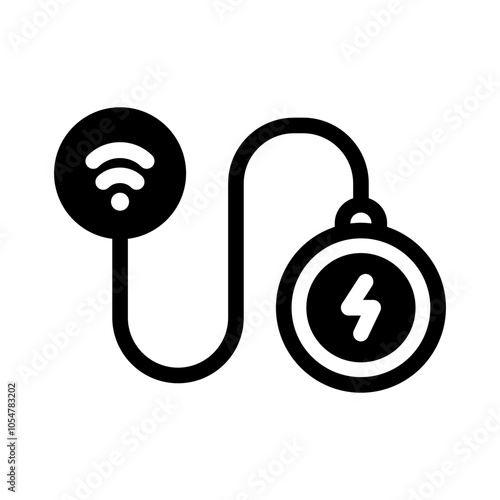 smart wireless charge glyph style