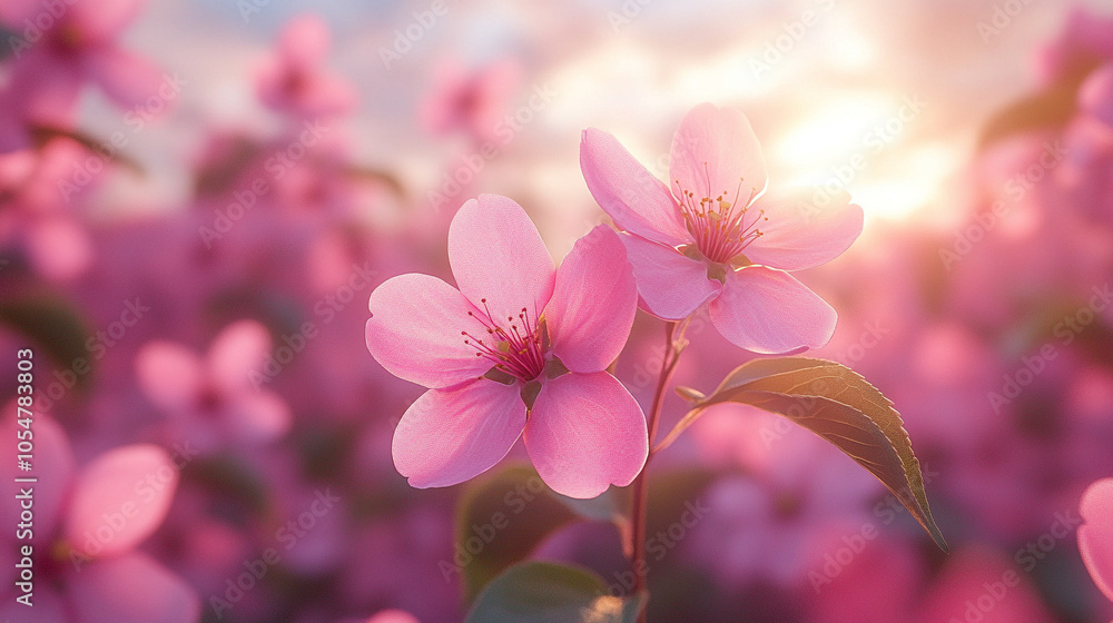 blossoming cherry tree in early spring with delicate pink petals against a blurred background, symbolizing renewal, fleeting beauty, and the ephemeral nature of life in Japanese culture blossoming cherry tree in early spring with delicate pink petals against a blurred background, symbolizing renewal, fleeting beauty, and the ephemeral nature of life in Japanese culture