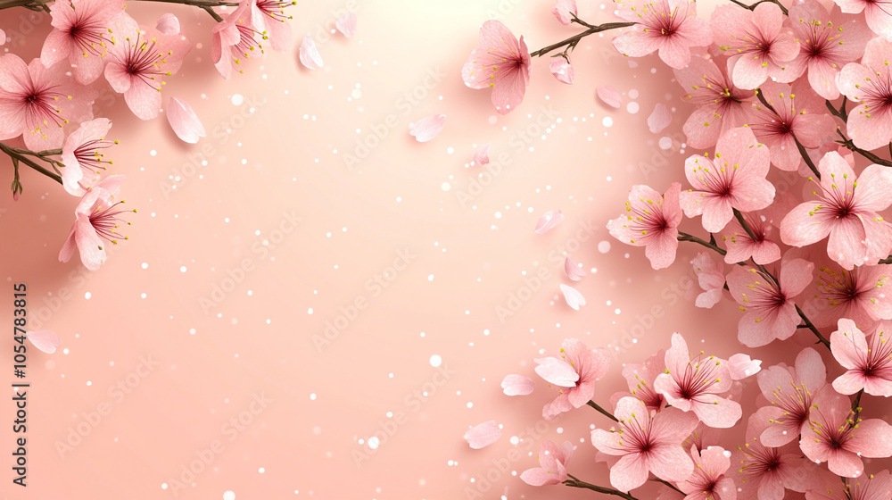 blossoming cherry tree in early spring with delicate pink petals against a blurred background, symbolizing renewal, fleeting beauty, and the ephemeral nature of life in Japanese culture blossoming cherry tree in early spring with delicate pink petals against a blurred background, symbolizing renewal, fleeting beauty, and the ephemeral nature of life in Japanese culture