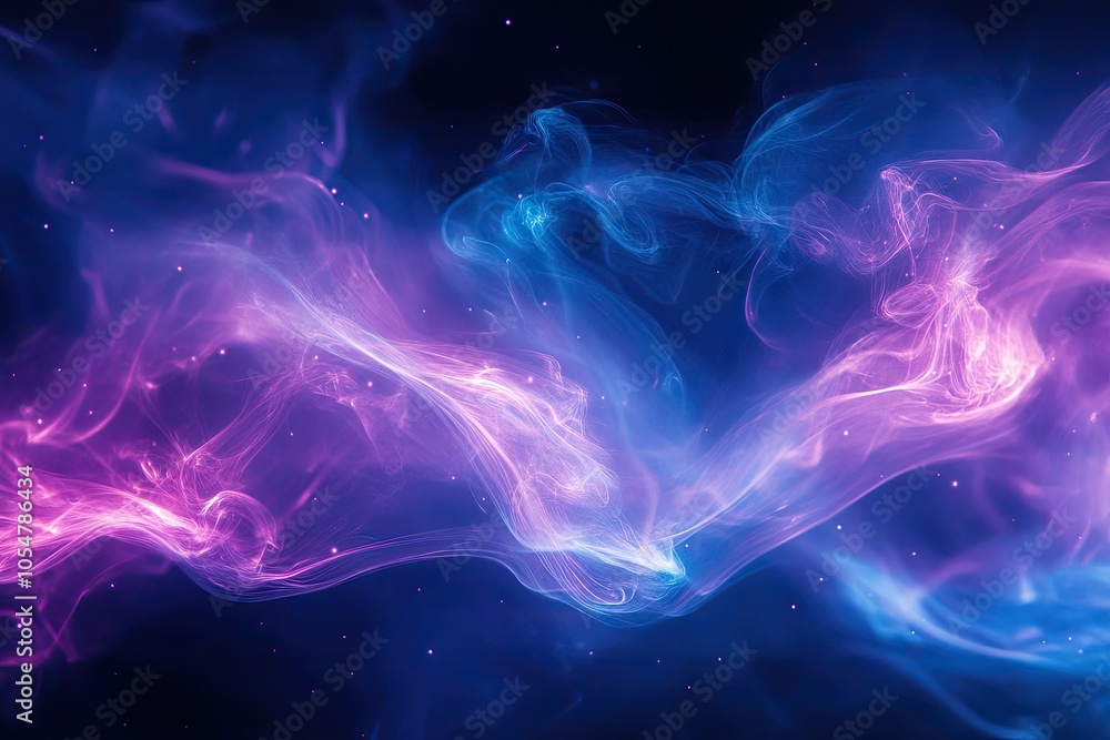 Obraz premium Abstract background with vibrant hues. Perfect for designs that emphasize energy, mystery, or the cosmos.