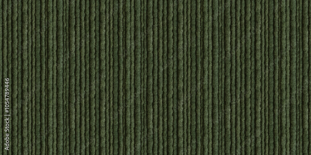 Fototapeta premium Seamless Pattern Texture Background: A close-up, top-down view of a deep green hotel carpet texture, covering the entire frame