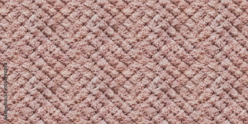 Seamless Pattern Texture Background: A close-up, top-down view of a pastel lavender hotel carpet, filling the frame Seamless Pattern Texture Background: A close-up, top-down view of a pastel lavender hotel carpet, filling the frame