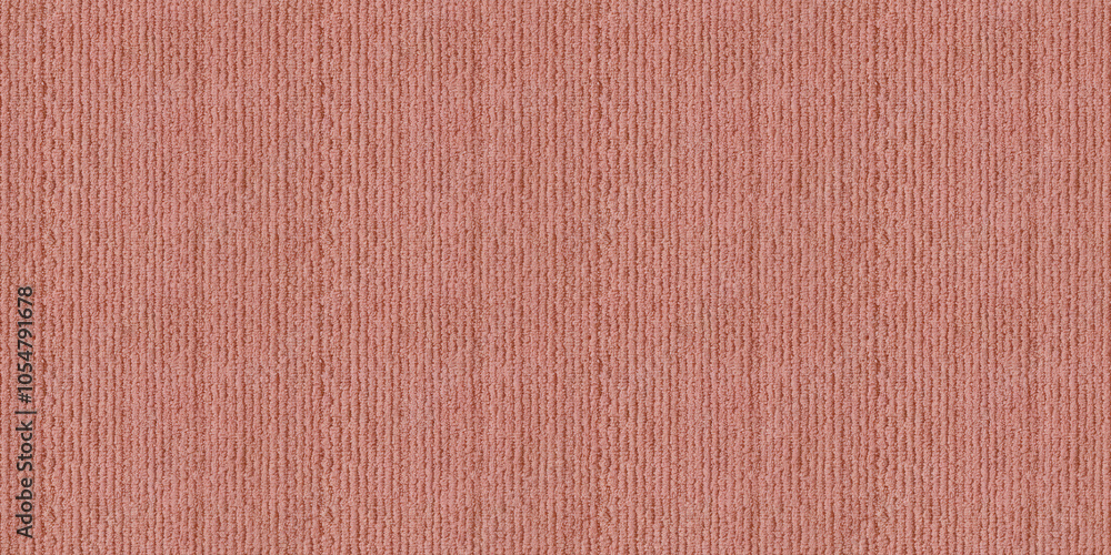 Fototapeta premium Seamless Pattern Texture Background: A close-up, top-down view of a soft pink hotel carpet texture, covering the entire frame