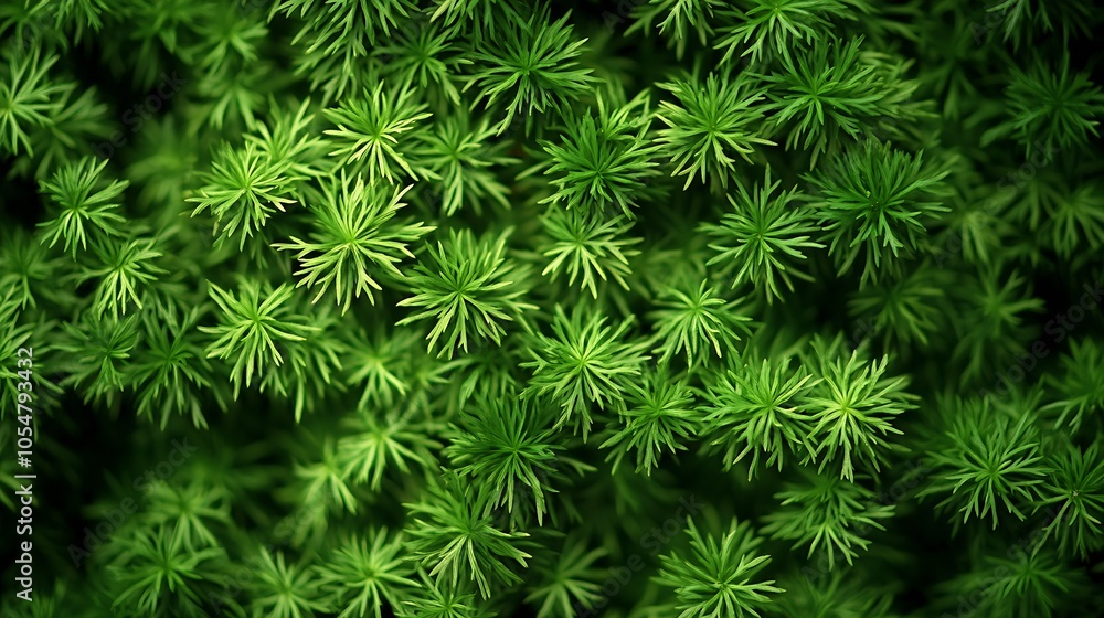 Dense Green Coniferous Foliage for Lush Natural Background and Eco Design : Generative AI Dense Green Coniferous Foliage for Lush Natural Background and Eco Design : Generative AI