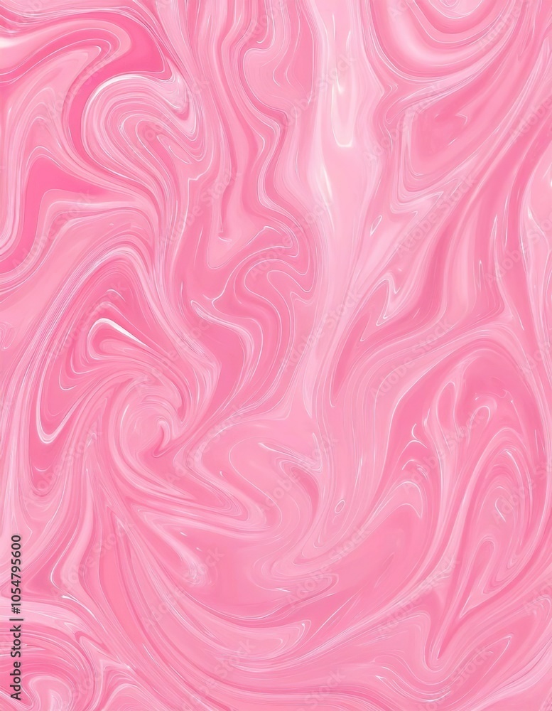Pink Marble Swirl: An Abstract Fluid Background Pink Marble Swirl: An Abstract Fluid Background