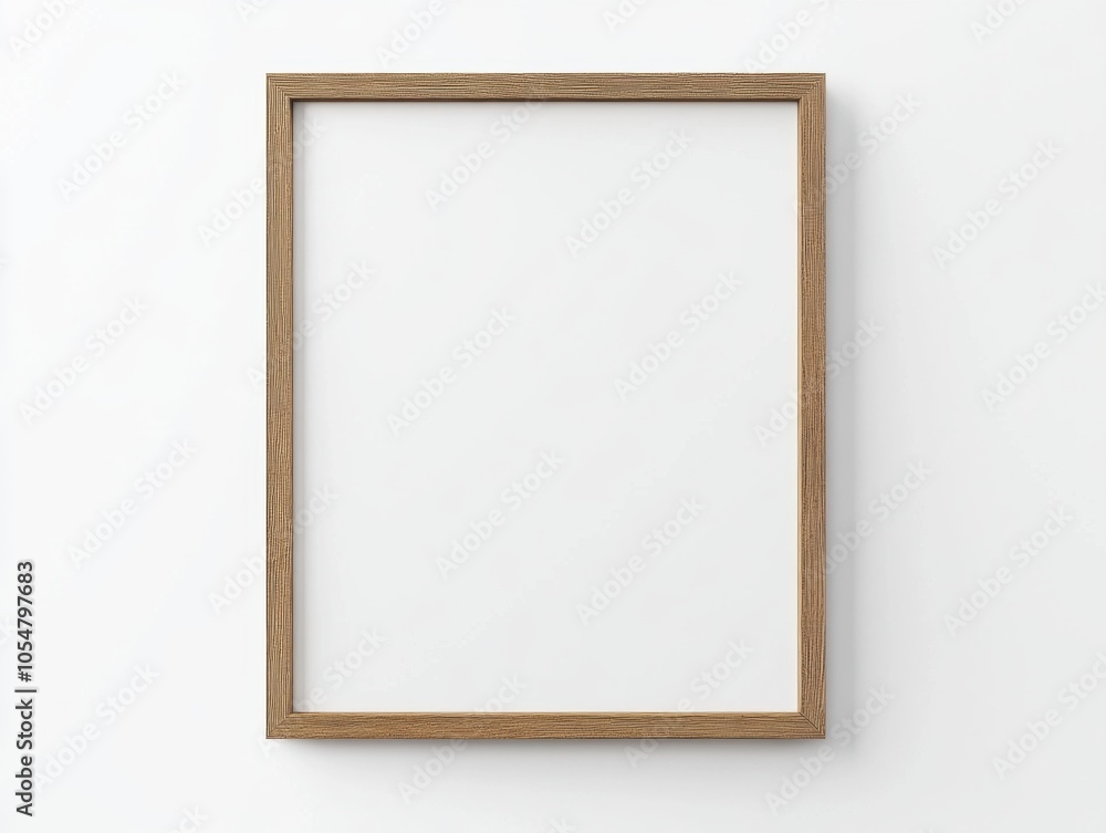Wooden Frame Mockup. Wooden Frame Mockup.