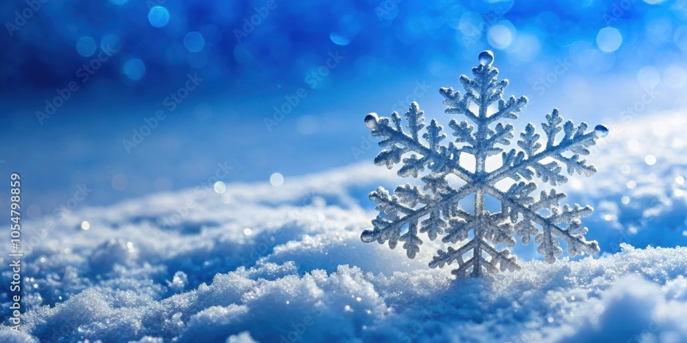 Snowflake resting on fresh snow , winter, cold, icy, delicate, frozen, weather, seasonal, frost, crystal, white, macro Snowflake resting on fresh snow , winter, cold, icy, delicate, frozen, weather, seasonal, frost, crystal, white, macro
