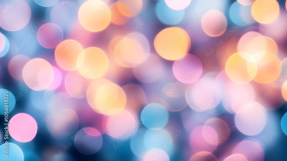 Abstract Colorful Bokeh Lights Background Abstract Colorful Bokeh Lights Background