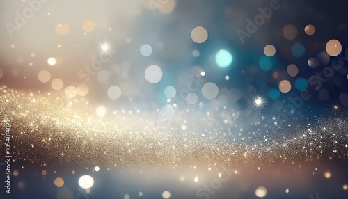 Abstract background, glitter silver and color Field drab background with 2 light leaks