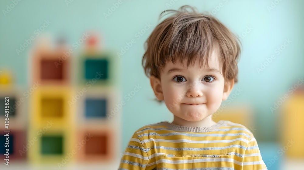Cute Toddler Boy Portrait Cute Toddler Boy Portrait