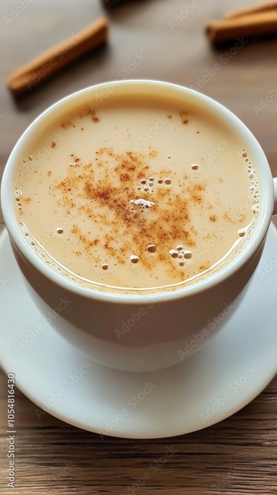Homemade Vanilla Cinnamon Milk Tea Homemade Vanilla Cinnamon Milk Tea