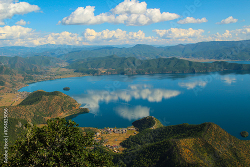 Lugu Lake is currently a famous tourist area, which lies in the juncture of Sichuan and Yunnan Province.