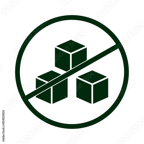 organic food free sugar symbol