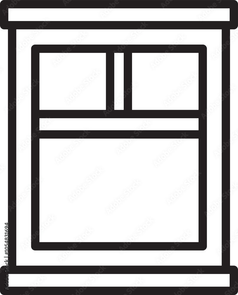 Window Line Icon Window Line Icon