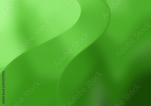 Green Gradient background color with liquify technique. Concept graphic background for illustration.