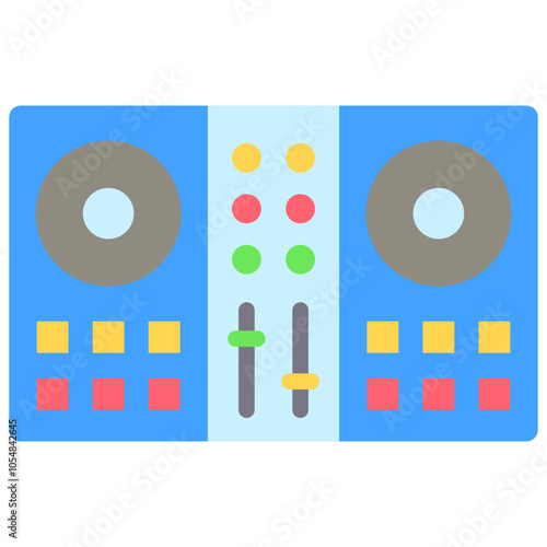 Dj Turntable Icon