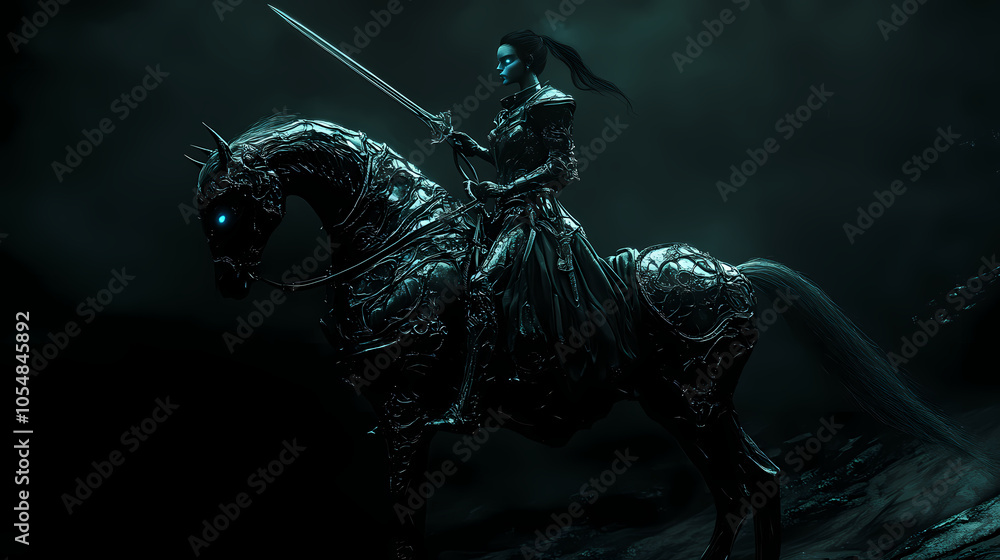 black and white spider