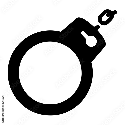 handcuffs Solid icon