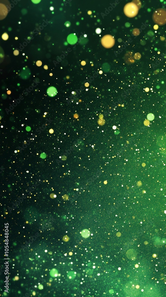 Christmas background in green color with lights 9:16 Christmas background in green color with lights 9:16