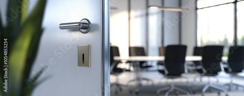 Door to Meeting Room.