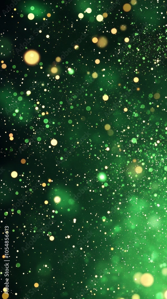 Christmas background in green color with lights 9:16 Christmas background in green color with lights 9:16
