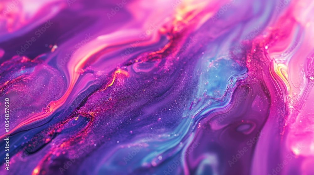 Vibrant Neon Swirls in Pink and Purple Tones Vibrant Neon Swirls in Pink and Purple Tones