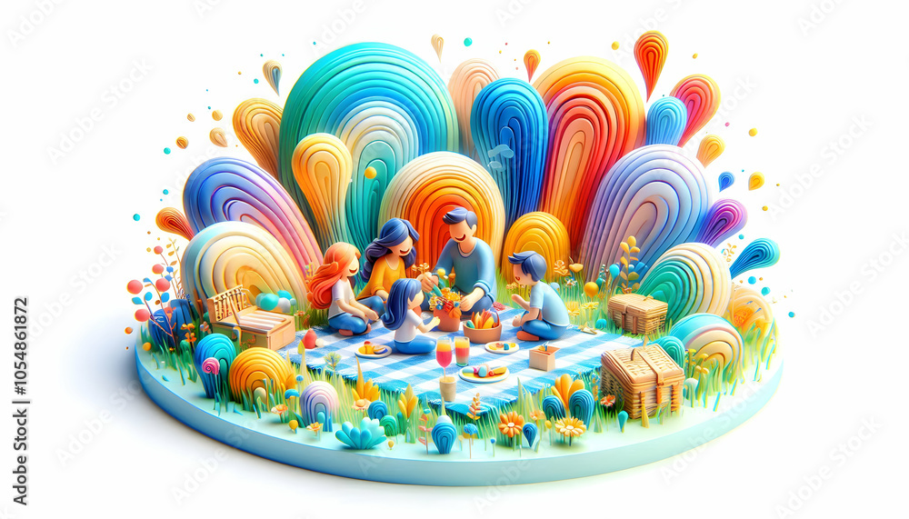 3D Soft Abstract Image Family Enjoying Time Parent Working From Home Concept Blurred Parent Working Laptop Family Background Gentle Bokeh Lights Warmth Work Life Balance Happiness Icon 3D Soft Abstract Image Family Enjoying Time Parent Working From Home Concept Blurred Parent Working Laptop Family Background Gentle Bokeh Lights Warmth Work Life Balance Happiness Icon