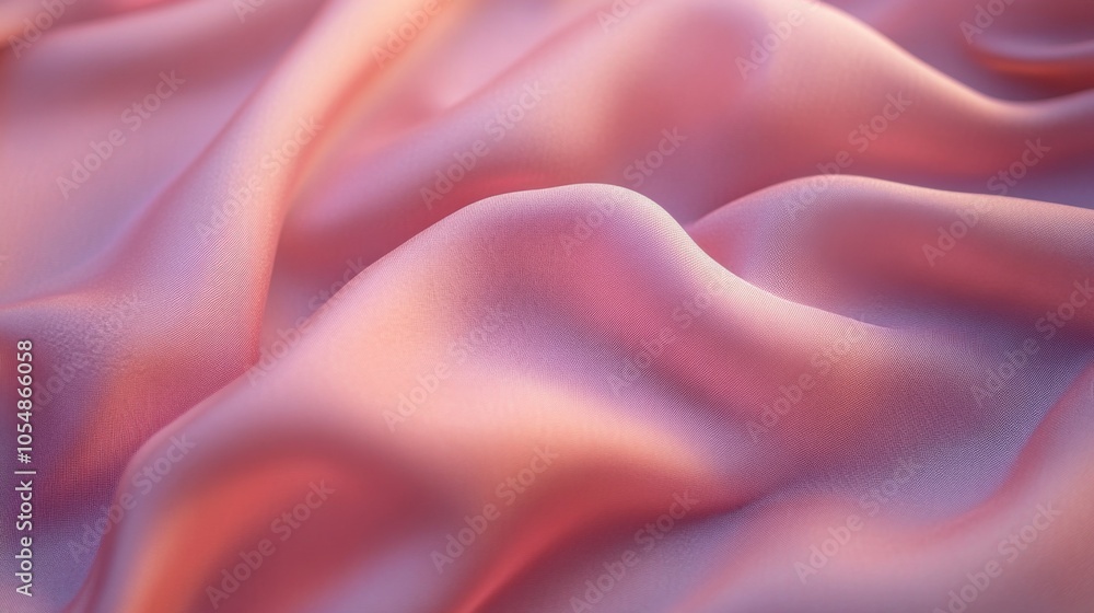 Obraz premium Subtle Gradient Tones in Smooth Fabric Textures