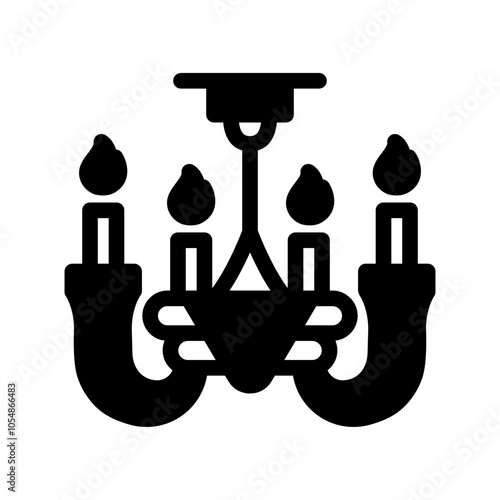 chandelier glyph style