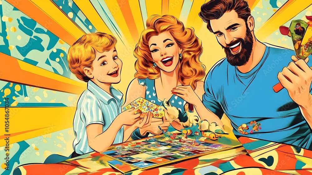 Family Board Game Fun Family Board Game Fun