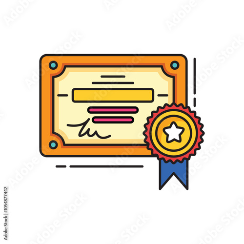 Certificate Authority Icon
