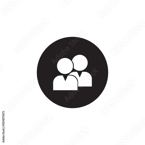 profile icon user people outline person vector symbol 