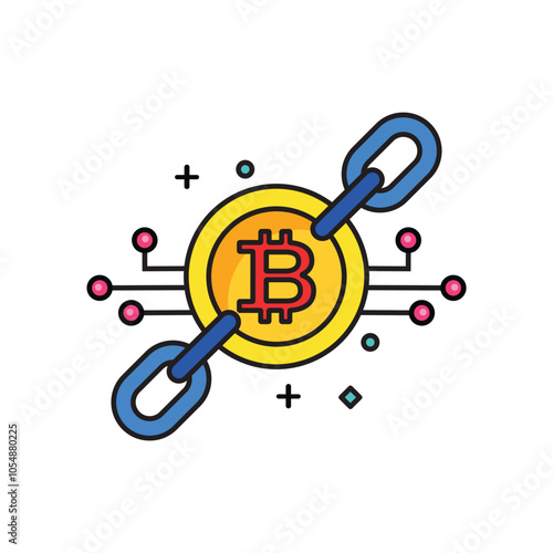 Crypto chains Icon
