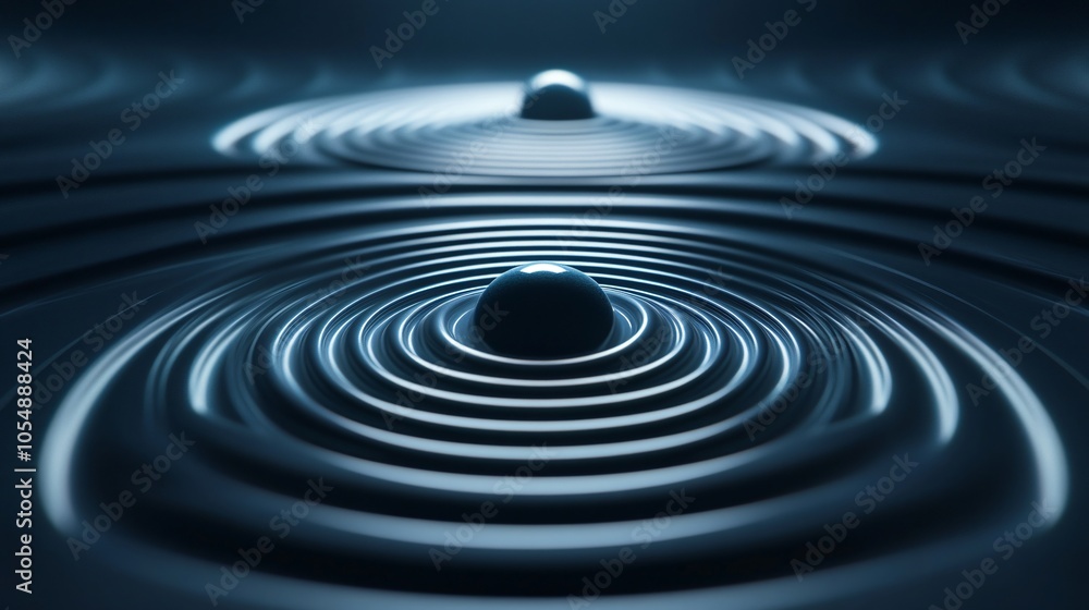 Abstract Ripples with Spheres Abstract Ripples with Spheres
