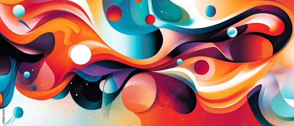 Colorful abstract wave design, white isolate background Colorful abstract wave design, white isolate background