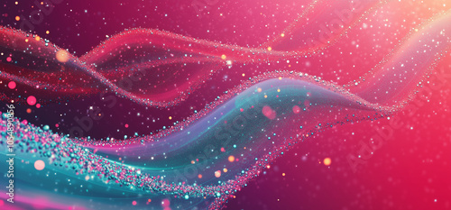 Spiral structure on pink background