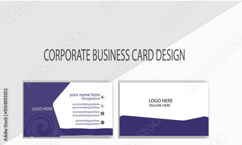 Modern Business Card - Creative and Clean Business Card Template.