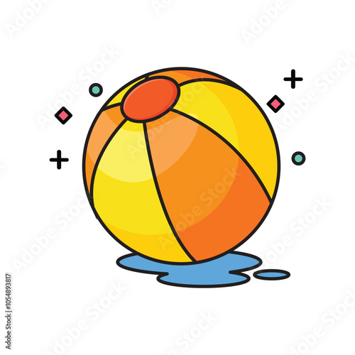 Beach Ball Icon