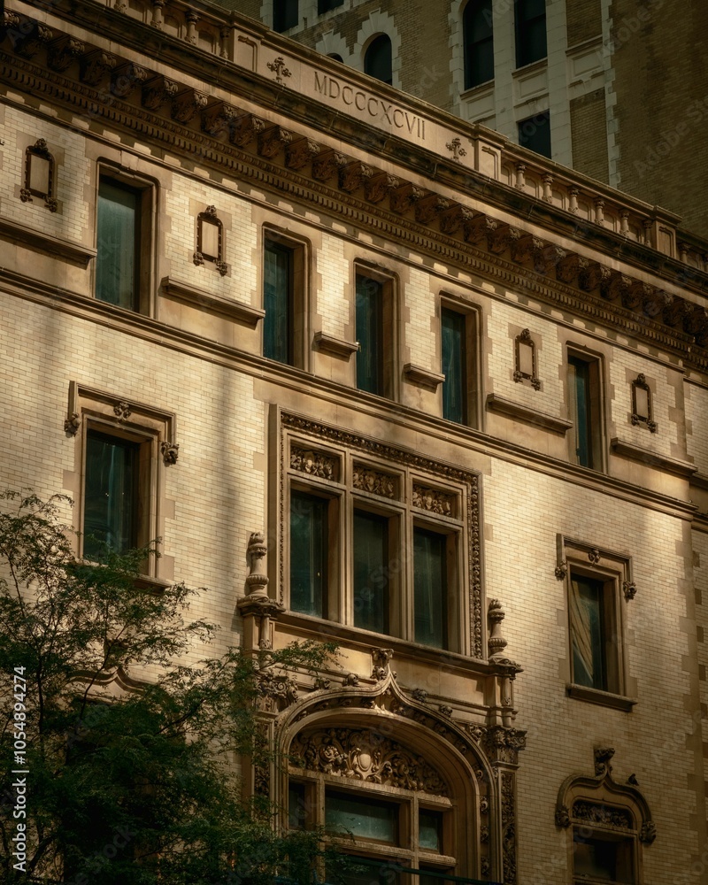Architectural details in Manhattan, New York City
