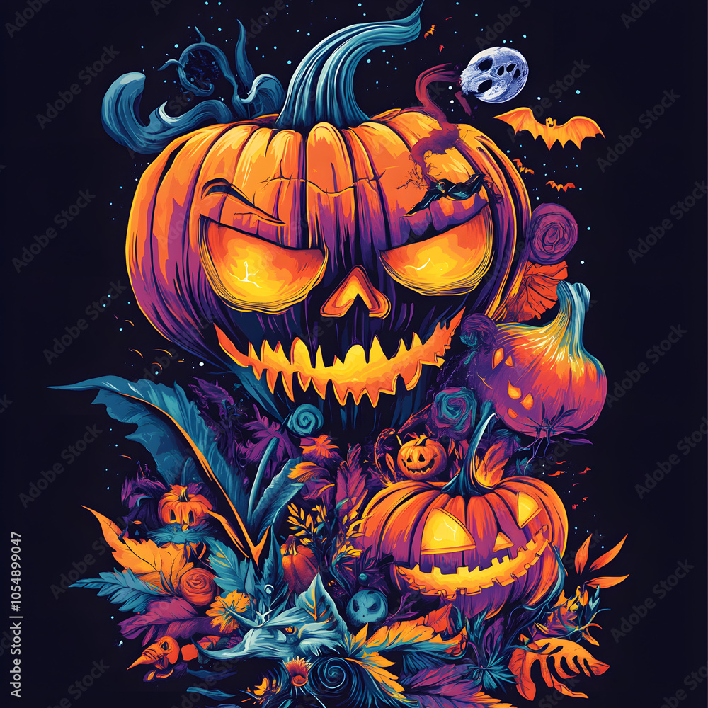 halloween background with pumpkin halloween background with pumpkin