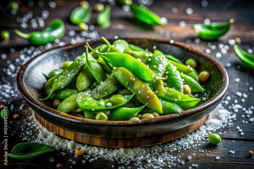 Fresh Edamame with Sea Salt - Healthy Snack Inspiration for Food Lovers and Wellness Enthusiasts Fresh Edamame with Sea Salt - Healthy Snack Inspiration for Food Lovers and Wellness Enthusiasts