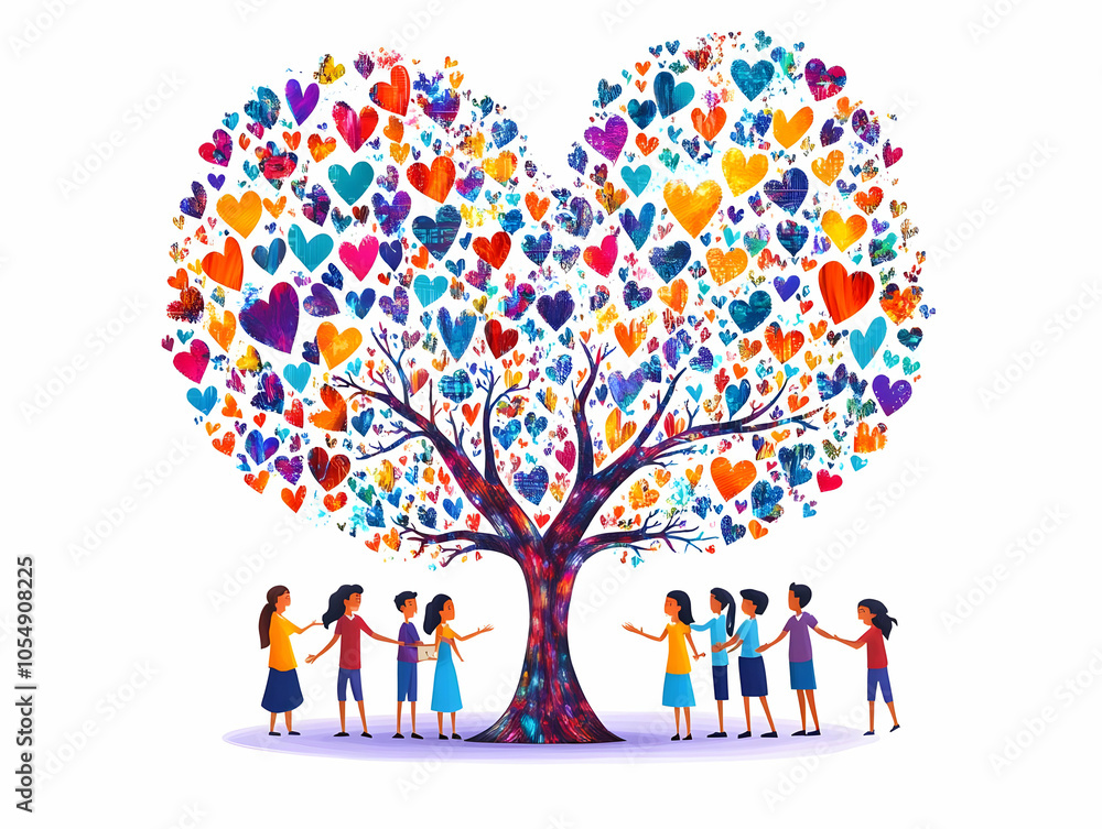 Flat Macro Family Sharing Holographic Family Tree Concept Close Up Family Exploring Intricate Details Joyful Expressions Heritage Love Simple Flat Vector Illustration Flat Macro Family Sharing Holographic Family Tree Concept Close Up Family Exploring Intricate Details Joyful Expressions Heritage Love Simple Flat Vector Illustration