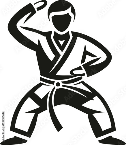 Martial Art vector Art, Icons, and Graphics.