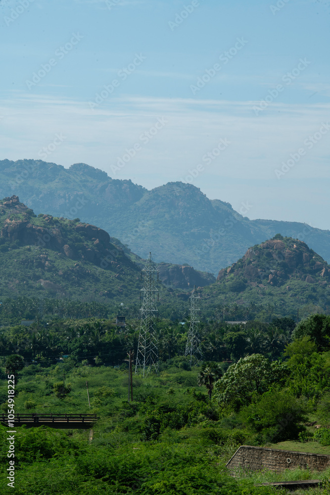 Obraz premium landscape with trees