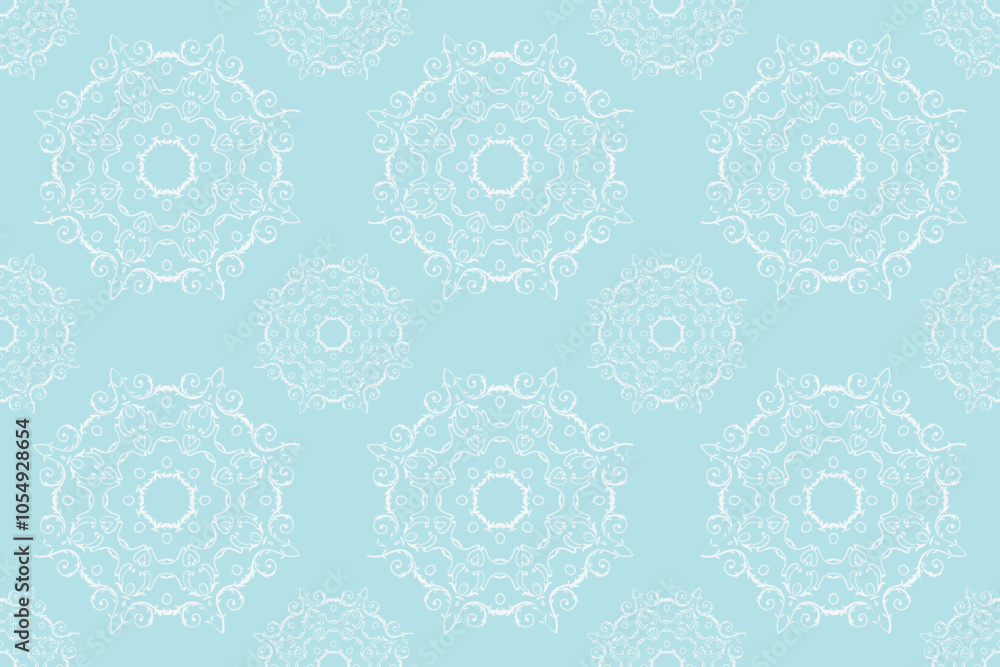 Damask Pattern Design Classic Geometric Pattern Design Folk Embroidery, Aztec Ornament Print. Design for Carpet, Wallpaper, Clothing, Wrapping, Fabric Damask Pattern Design Classic Geometric Pattern Design Folk Embroidery, Aztec Ornament Print. Design for Carpet, Wallpaper, Clothing, Wrapping, Fabric