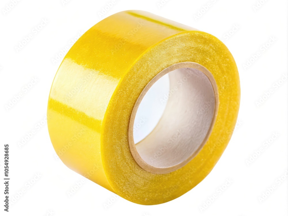 Yellow Adhesive Tape Isolated on Transparent Background for Crafting, DIY Projects, and Office Supplies - Versatile Sticky Tape for Home and Professional Use Yellow Adhesive Tape Isolated on Transparent Background for Crafting, DIY Projects, and Office Supplies - Versatile Sticky Tape for Home and Professional Use